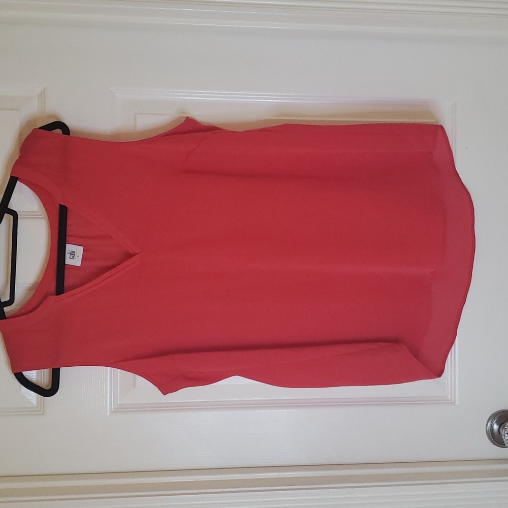 CAbi Silky Rose Tank
